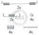 Монтажний к-кт гальм. колодок FIAT DOBLO (ABS) A.B.S. 0796Q (фото 1)