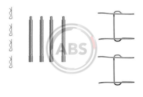 Монтажний к-кт гальм. колодок MB V-CLASS; PEUGEOT 406, 605, 607 (ABS) A.B.S. 1149Q