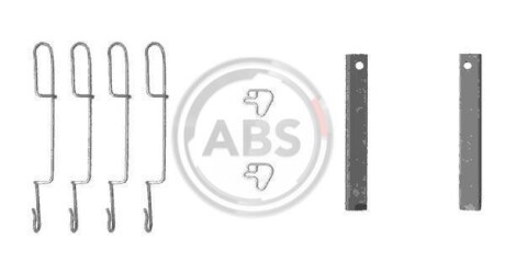 Монтажний к-кт гальм. колодок MB V-CLASS (ABS) A.B.S. 1280Q