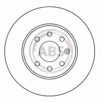 Гальмівний диск пер. Nubira/Orion 98-11 A.B.S. 16927