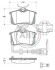 Гальмівні колодки зад. Caddy III/IV/Passat/Audi A4/A6 (Lucas) A.B.S. 37334 (фото 1)