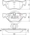 Колодка гальм. диск. BMW 3 (E90-91) 05 - задн. (ABS) A.B.S. 37437 (фото 1)