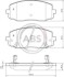 Гальмівні колодки пер. Kia Picanto/Hyundai i10 04- (mando) A.B.S. 37474 (фото 1)