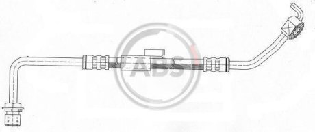 Гальмівний шланг Transit 94-02 A.B.S. SL3364