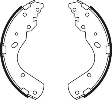 Гальмівні колодки, барабанні ABE C03044ABE