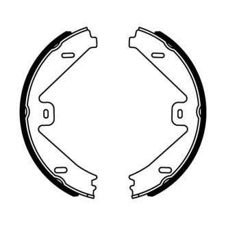 Гальмівні колодки, барабанні ABE CRM014ABE