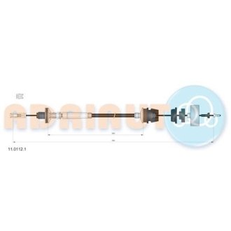 Трос зчеплення ADRIAUTO 1101121 (фото 1)