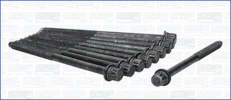 Комплект болтов ГБЦ HONDA ACCORD (VIII,IX) 2.4i, CIVIC (VIII,IX) 1.6, 1.8i (10шт AJUSA 81041700