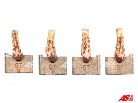Щітки стартера (18x5,9x12,5mm/12 V) STANDARD LINE AS-PL BSX214-215 (фото 1)