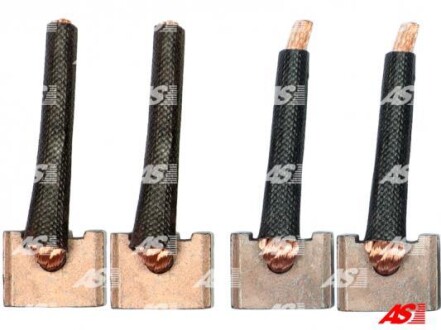 Фото щітки стартера (14x7x13,9mm/12 V) STANDARD LINE AS-PL SB3004 Щітки стартера (14x7x13,9mm/12 V) STANDARD LINE AS-PL SB3004