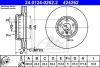 Гальмівний диск двосекційний ATE 24012402622 (фото 1)