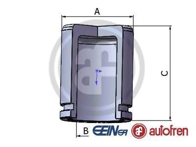 Елементи гальмівного супорта AUTOFREN D025264