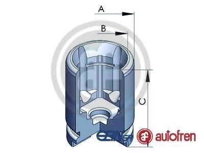 Елементи гальмівного супорта AUTOFREN D02526