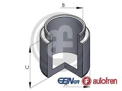 Елементи гальмівного супорта AUTOFREN D025344