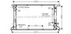 AVA VW Радіатор охолодження Audi A4/5, Q5 2.7TDI/3.0 AVA COOLING AIA2291 (фото 1)
