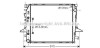 AVA LAND ROVER радіатор охолодження Discovery III,Range Rover Sport 4.0/4.4 04- AVA COOLING AU2198 (фото 1)