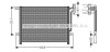Радиатор кондиционера BMW 3 E46 (98-) AVA AVA COOLING BW5203 (фото 1)