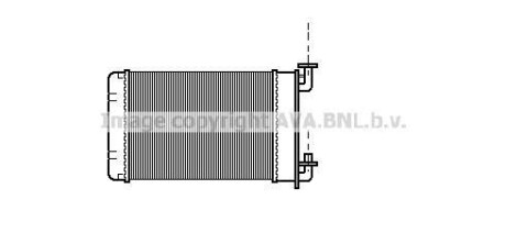 Радіатор обігрівача BMW E30/Z1 88-316->325 (Ava) AVA COOLING BW6022