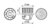 Вентилятор отопителя салона Ford Focus II C-max 04> AC+/- AVA AVA COOLING FD8613 (фото 1)
