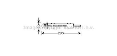 Осушувач кондицiонера AVA COOLING FTD315
