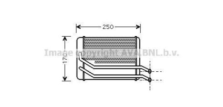 Радиатор отопителя Hyundai Santa Fe (01-) AVA AVA COOLING HY6118