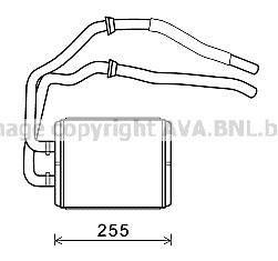 Радиатор отопителя салона Iveco Daily 06> AVA AVA COOLING IV6105