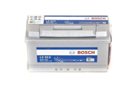 Акумулятор 12В/90Аг/800А/23,73кг BOSCH 0 092 L50 130