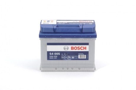 Акумулятор 12В/60Аг/540А/14,69кг BOSCH 0 092 S40 050