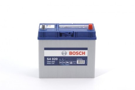 Акумулятор 12В/45Аг/330А/11,43кг BOSCH 0 092 S40 200