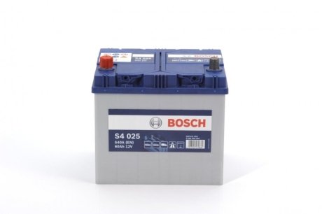 Акумулятор 12В/60Аг/540А/14,11кг BOSCH 0 092 S40 250