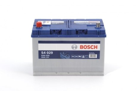 Акумулятор 12В/95Аг/830А/20,23кг BOSCH 0 092 S40 290