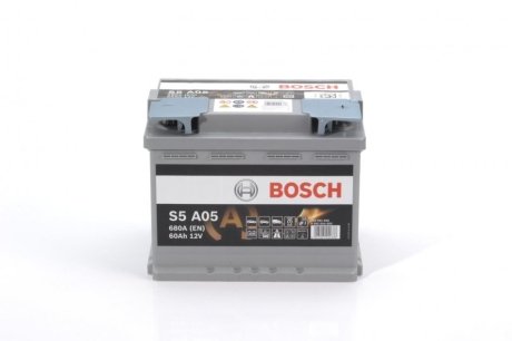 Акумулятор 12В/60Аг/680А/17,35кг BOSCH 0 092 S5A 050