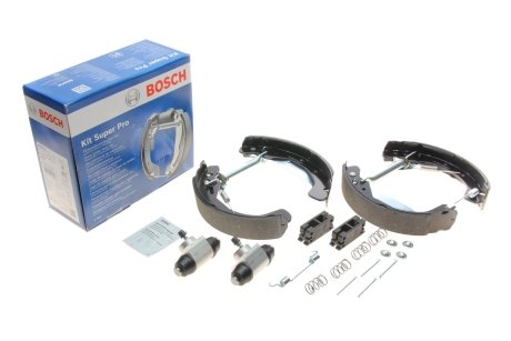 БАРАБАННI КОЛОДКИ SUPER PRO BOSCH 0 204 114 642 (фото 1)