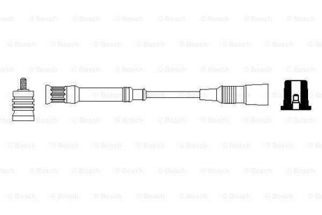 Автомобільний високовольтний провід BOSCH 0 356 912 898