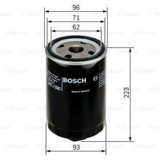 Фільтр масляний 4015 DAF (truck) BOSCH 0451104015