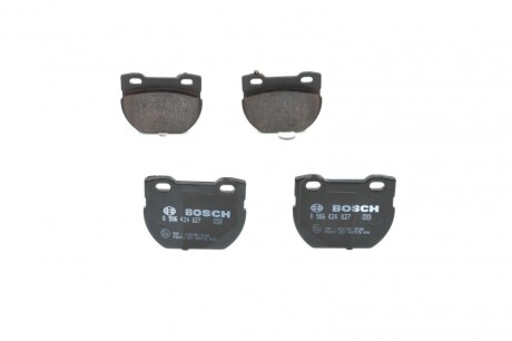 Гальмівні колодки дискові BOSCH 0986424827