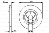 Гальмівний диск LEXUS GS300/430/460 FR "05>> - знято з виробництва BOSCH 0986479433 (фото 1)