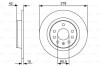 Гальмівний диск BOSCH 0986479515 (фото 1)