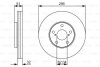 Диск гальмівний LEXUS GS300/GS430/SC430 \'\'F \'\'3,0-4,3 \'\'97-10 - кратн. 1 шт BOSCH 0986479R20 (фото 1)