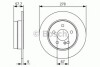 Диск гальмівний MB С (S204/W204) \'\'R PR2 BOSCH 0986479S96 (фото 1)