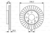 Диск гальмівний OPEL/DAEWOO Astra/Combo/Corsa/Kadett/Vectra/Lanos \'\'F PR2 BOSCH 0 986 479 S98 (фото 1)