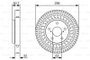 Диск тормозной BOSCH 0 986 479 T37 (фото 1)