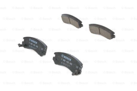 Гальмівні колодки, дискові BOSCH 0 986 493 450
