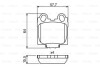 Колодки гальмівні дискові LEXUS GS,IS,SC 97- BOSCH 0986494231 (фото 1)