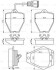 Колодки гальмівні AUDI A8 "F "94-98 BOSCH 0986494436 (фото 1)