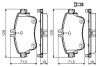 Колодки тормозные BOSCH 0 986 494 663 (фото 2)