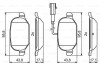 Гальмівні колодки дискові BOSCH 0986494776 (фото 7)