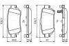 Колодки тормозные дисковые задние BOSCH 0 986 494 816 (фото 7)