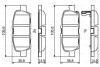 Колодки тормозные BOSCH 0986494857 (фото 1)