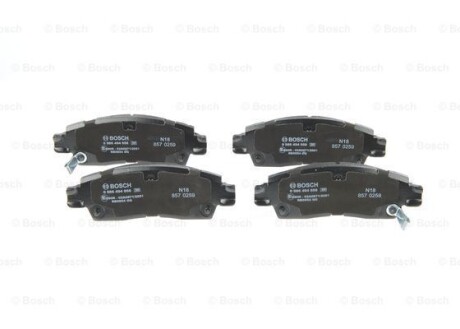 Гальмівні колодки, дискові BOSCH 0 986 494 858